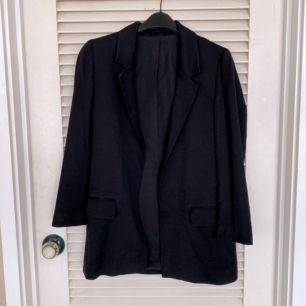 All Saints Black Blazer US 0